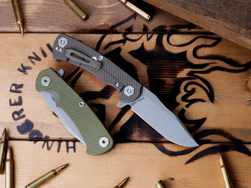 Project X-Clip Point-S45VN-Battle Bronze-G10