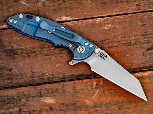 XM-18 3" Wharncliffe-Battle Blue-G10