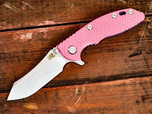 XM-18 3" Skinner-Stonewash Blue-G10-Scale Side