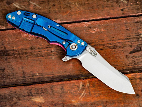 XM-18 3" Skinner-Stonewash Blue-G10