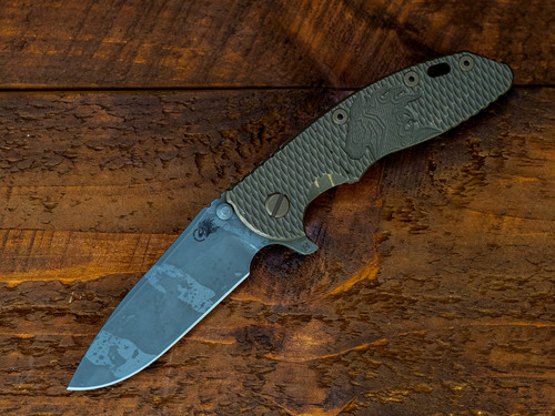 XM-18 3.5- Slicer Hollow Ground-S45VN-BPU905-Textured Milled Horsehead