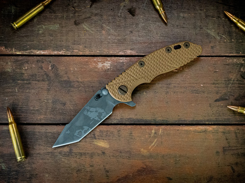 XM-18 3" Harpoon Tanto-S45VN-BPU953-Coyote G10 XM-18 3" Harpoon Tanto-S45VN-BPU953-Coyote G10