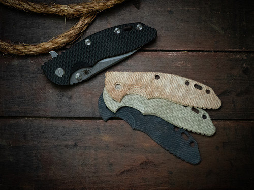 XM-18 3.5"-Textured Micarta XM-18 3.5"-Textured Micarta