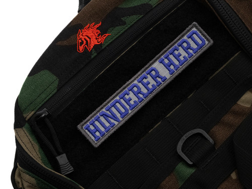 Hinderer Herd 6x1 Velcro Patch - Light Grey Backing Hinderer Herd 6x1 Velcro Patch - Light Grey Backing