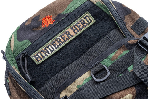 Hinderer Herd 6x1 Velcro Patch - Camo Backing Hinderer Herd 6x1 Velcro Patch - Camo Backing