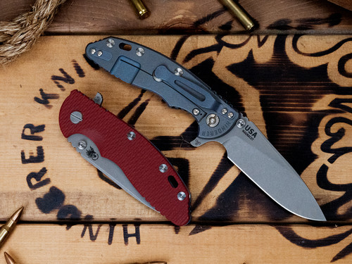 CAT-XM-18 3.5" Skinny Slicer-Hollow Ground-Magnacut-Battle Blue-G10