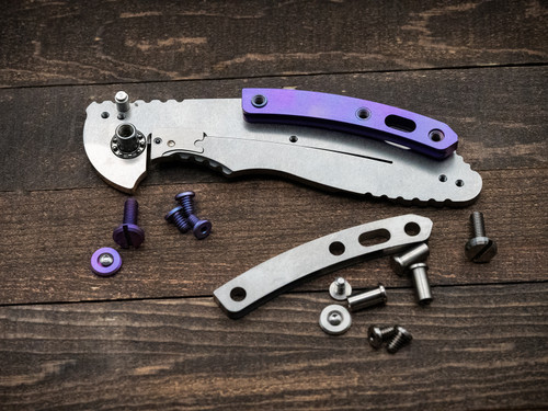 CAT-XM-18 3.5" Backspacer Hardware Kit-Titanium-Stonewash