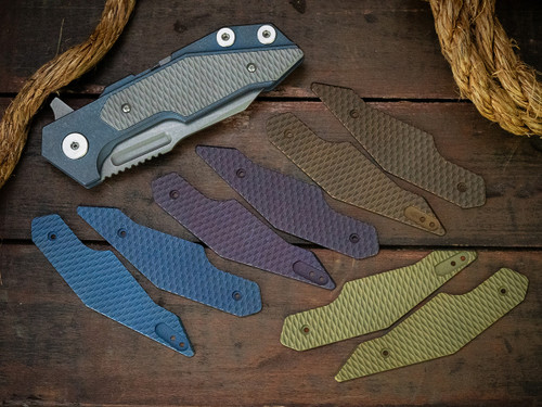 CAT-Full Track - Inlay - Textured Titanium - Working/Battle Finish