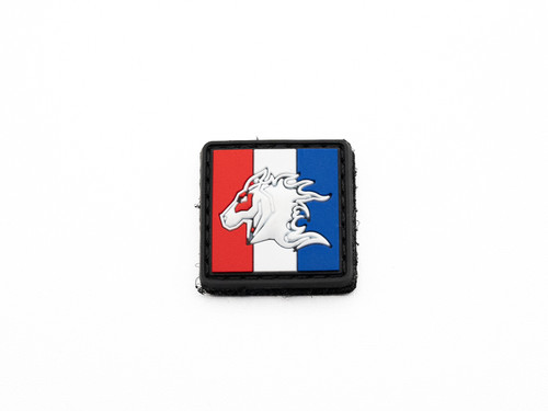2025 Rick Hinderer Knives Ranger Eye Patch - Red/White/Blue