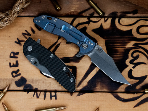 CAT-XM-18 3.5" Aggressor-Magnacut-Stonewash Blue-G10