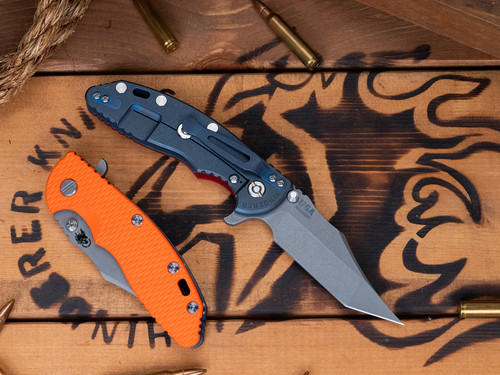 XM-18 3.5" Aggressor-Magnacut-Battle Blue-G10