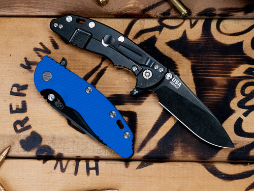 CAT-XM-18 3.5" Skinny Slicer-Hollow Ground-Magnacut-Stonewash DLC-G10