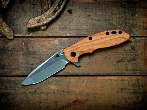 Assembly Special-XM-18 3.5" Spanto-20CV-Stonewash Bronze-Cherry-Black Nitride Hardware-Scale Side