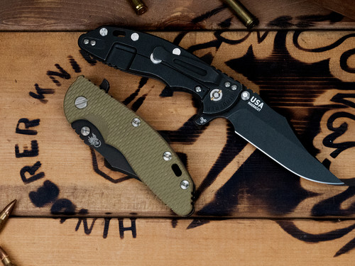 CAT-XM-18 3.5" Bowie-Magnacut-Battle Black-G10