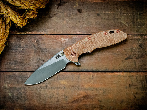Assembly Special-XM-18 3.5"-20CV-Slicer-Hollow Ground-Working Finish Two Tone-Stonewash Purple-Smooth Natural Micarta-Copper Hardware-Scale Side