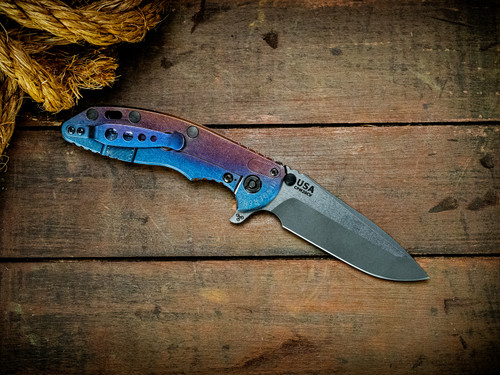 Assembly Special-XM-18 3.5"-20CV-Spanto-Working Finish Two Tone-Special Anodized-Kingwood-Black Nitride Hardware-Lockside