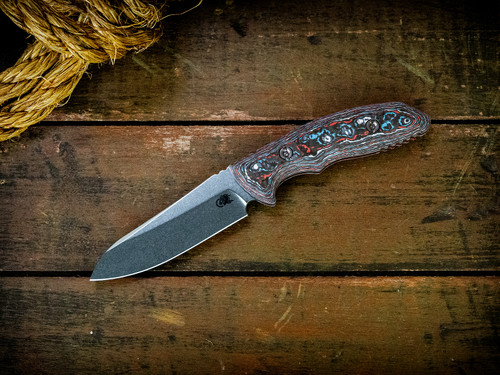 The Flashpoint-Sheepsfoot-Magnacut-Stonewash-Carbon Fiber-Scale Side