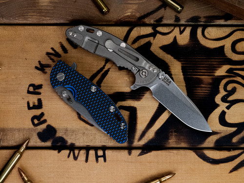 XM-18 3.25" Spearpoint-S45VN-Stonewash Blade-Working Finish-G10