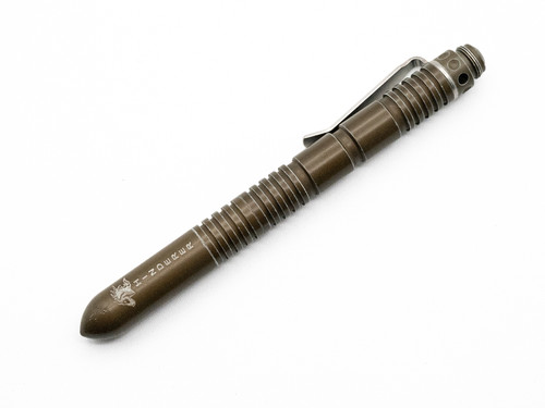 Extreme Duty Modular Kubaton Pen-Short Body-Aluminum Battle FDE