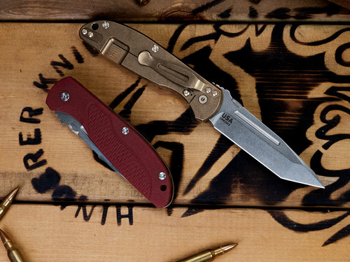 CAT-Firetac Tanto-20CV-Stonewash Bronze-G10