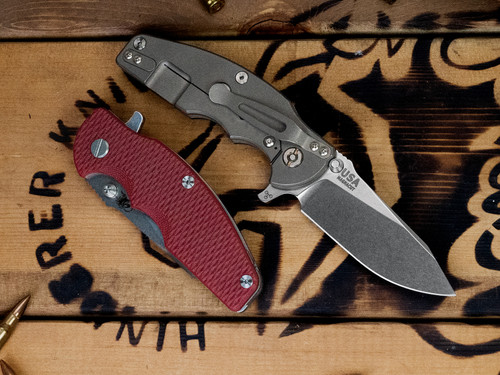 CAT-Jurassic-Slicer Flat Ground-Magnacut-Working Finish-Stonewash Blade-G10