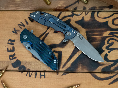 XM-18 3.25" Spanto-Magnacut-Battle Blue-G10