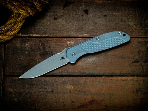 Firetac Spanto-Assembly Special-20CV-Working Finish Blue-Full Titanium-Scale Side