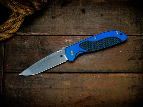 Firetac Spanto-Assembly Special-20CV-Stonewash Blue-Blue/Black G10-Scale Side