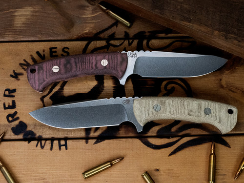 CAT-The Ranch-Spearpoint-Stonewash-CPM 3V-Micarta