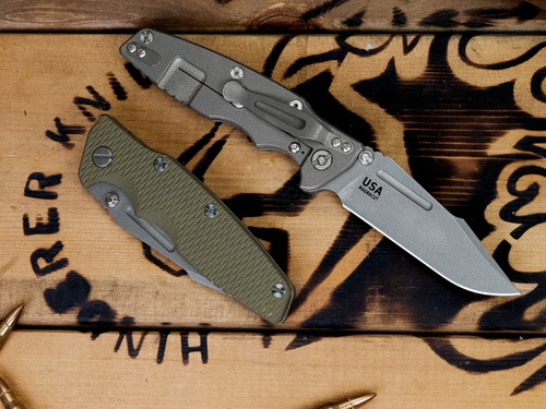 CAT-Eklipse 3.5" Skinny Fullered Harpoon Spearpoint Non-Flipper-Magnacut-Working Finish-G10