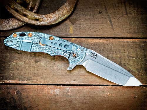 XM-18 3.5"-20CV-Spanto-Stonewash Light Blue-Cocobolo-Brass Hardware-Lockside