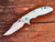 XM-18 3.5" Bowie-Containment Series-Working Finish-Battle Blue-Translucent G10