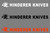 CAT-Rick Hinderer Knives Logo - Window Decal - 18" 