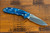 XM-18 3.5" Non Flipper Slicer-S45VN-Stonewash Blue