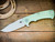 Project X-Clip Point-S45VN-Battle Bronze-Translucent Green G10