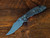 XM-18 3.5" Non-Flipper Bowie-S45VN-Battle Bronze-Orange G10-Bronze Hardware-Left Handed