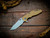 XM-18 3" Harpoon Tanto-S45VN-Bead Blast-Coyote G10
