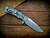 Project X-Clip Point-S45VN-Stonewash Paint Ano-Arctic Storm FCF