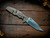 Eklipse-S45VN-Harpoon Tanto-Stonewash Bronze-Smooth Natural Micarta-Ti Bronze Hardware