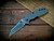 XM-18 3.5" Fatty Wharncliffe-S45VN-Stonewash Bronze-Grey G10-Bronze/Purple Ti Hardware