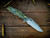 Eklipse-S45VN-Harpoon Spanto-Bead Blast Green-Smooth Natural Micarta-Ti Green Hardware