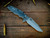 Eklipse-S45VN-Harpoon Spanto-Bead Blast Blue-Smooth Black G10-Blue Ti Hardware