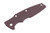 Eklipse 3.5"-Smooth Maroon Micarta