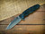 Eklipse-S45VN-Harpoon Spanto-Stonewash Light Blue-Smooth Black Micarta-Blue Ti hardware