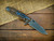 Eklipse-S45VN-Spearpoint-Stonewash Blade-Working Finish Special Ano-Smooth Burgundy Micarta-Blue Ti hardare