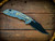 Assembly Special-XM-18 3.5"-Non Flipper-Bowie-Battle Black Blade-Stonewash Light-OD Green/Black G10-Green Titanium Hardware-Lockside