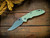 XM-18 3.5"-S45VN-Non Flipper-Bowie-Battle Blue-G10