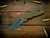 XM-18 3.5"-S45VN-Non Flipper-Slicer Hollow Ground-Stonewash-G10-OD Green