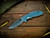 Assembly Special-XM-18 3.5" Spanto-S45VN-Full Smooth Titanium Light Blue-Titanium Light Blue Hardware/TS-Scale Side