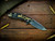 Assembly Special-XM-18 3.5" Spanto-S45VN-Stonewash Blade-Battle Black-Smooth Black Micarta-Gold Titanium Hardware/TS-Lockside